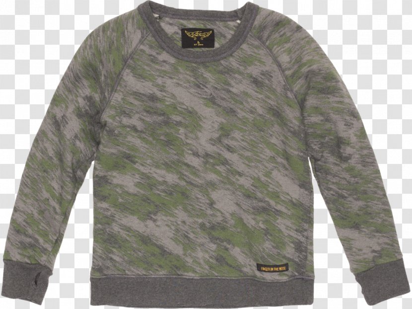 Sleeve Neck - T Shirt - Gray Brush Transparent PNG
