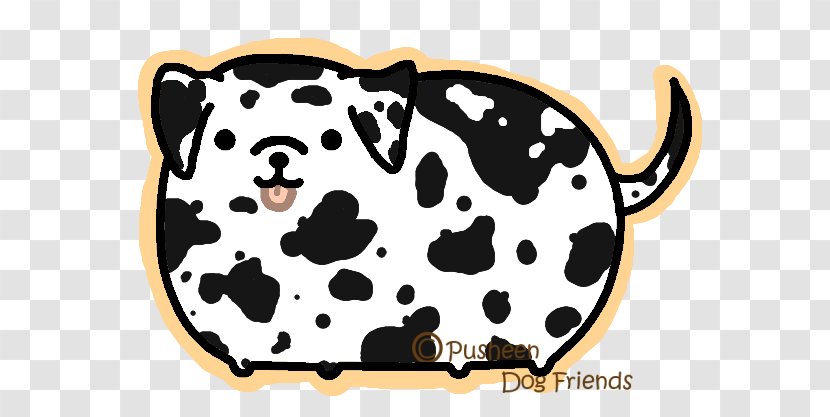 Dalmatian Dog Puppy Pusheen Art Breed - Dogs And Cats Transparent PNG
