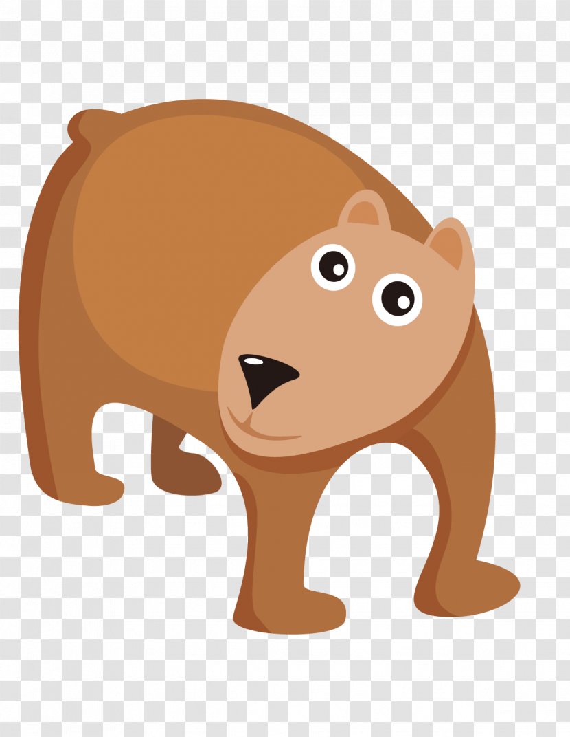 Dog Bear Animal - Silhouette - Cartoon Transparent PNG
