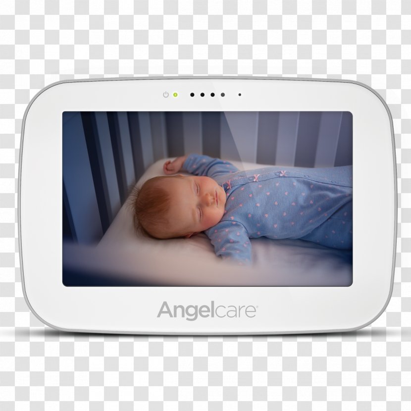 Angelcare Baby Movement Monitor With 4.3” Touchscreen Display And Monitors Computer AC401 Deluxe Sound - Breathe Transparent PNG