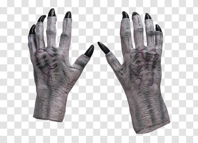 Finger Costume Hand Glove Claw - Clothing Accessories Transparent PNG