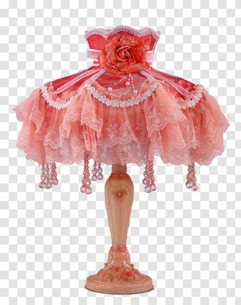 Designer Pink - Search Engine - Continental Lace Table Lamp Transparent PNG