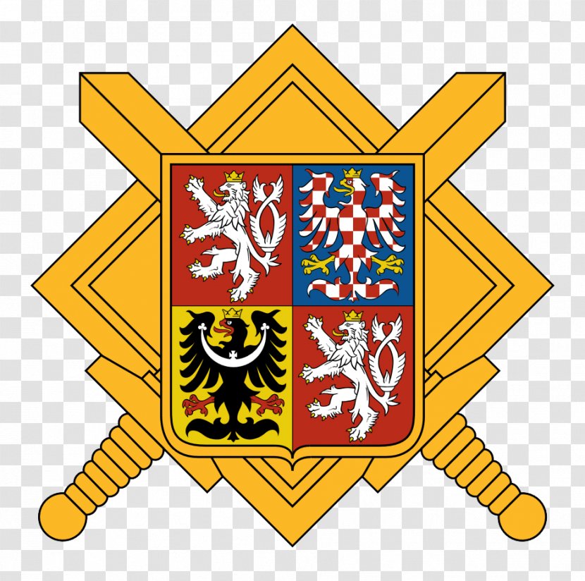 GINA Software Ltd. Army Of The Czech Republic Coat Arms Bohemia - Symmetry - OBOR Transparent PNG