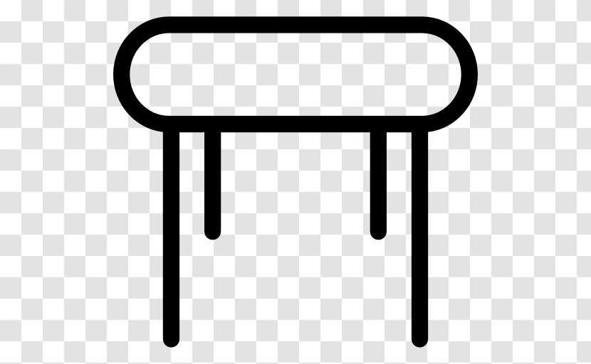 Table Chair Clip Art - White Transparent PNG