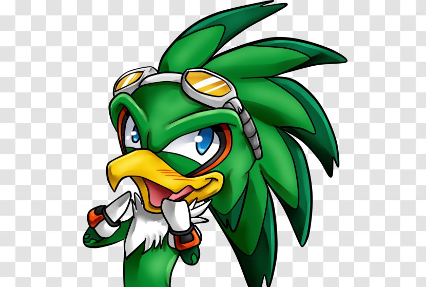 Sonic Riders Knuckles The Echidna Doctor Eggman Hedgehog Jet Hawk - Bird Transparent PNG