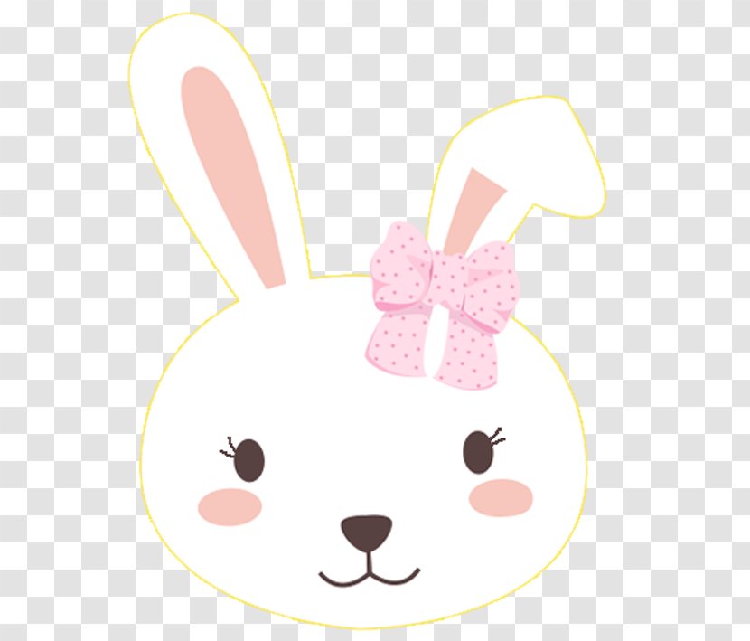 Domestic Rabbit Easter Bunny Whiskers Ear - Pink M Transparent PNG