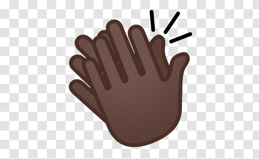 Clapping Thumb Applause Hand Dark Skin - Finger Transparent PNG