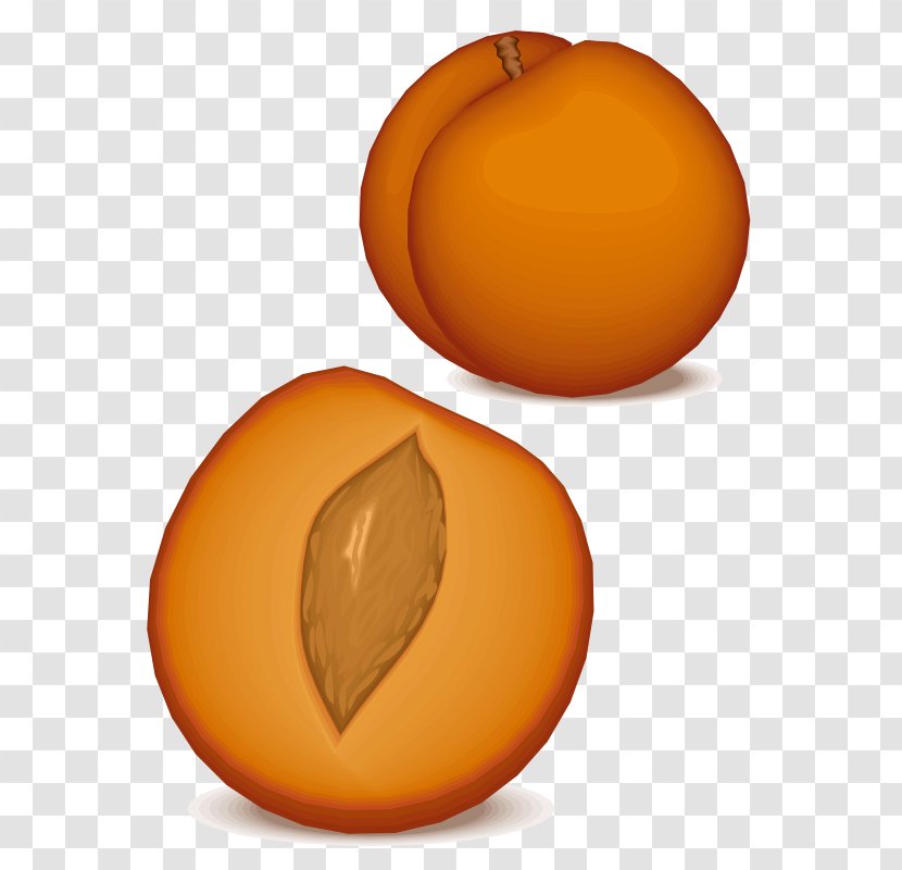 Juice Fruit Peach - Calabaza Transparent PNG