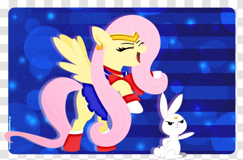 Sailor Moon Fluttershy Pinkie Pie Pony Chibiusa - My Little Transparent PNG