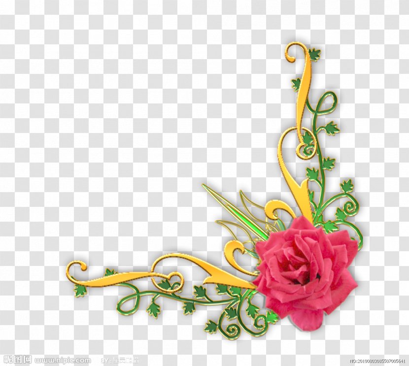 Drawing Flower - Body Jewelry - Page Transparent PNG