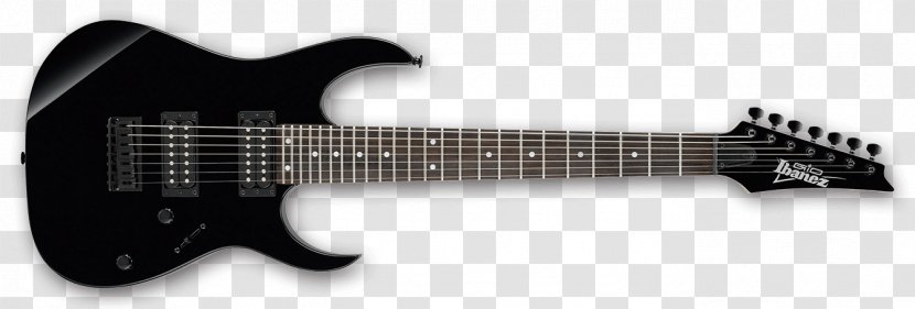 Ibanez RG Seven-string Guitar GRG7221 7-String Electric GIO - Accessory Transparent PNG