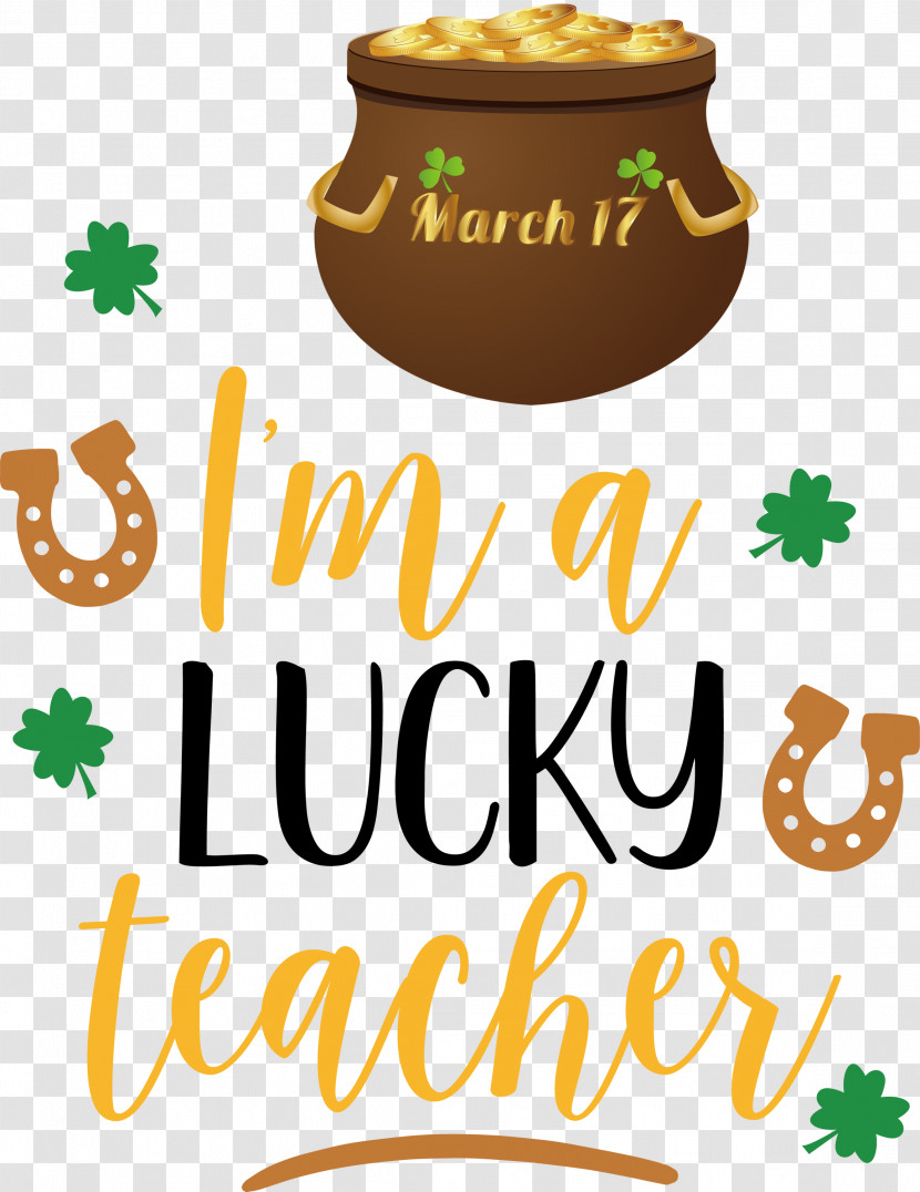 Lucky Teacher Saint Patrick Patricks Day Transparent PNG