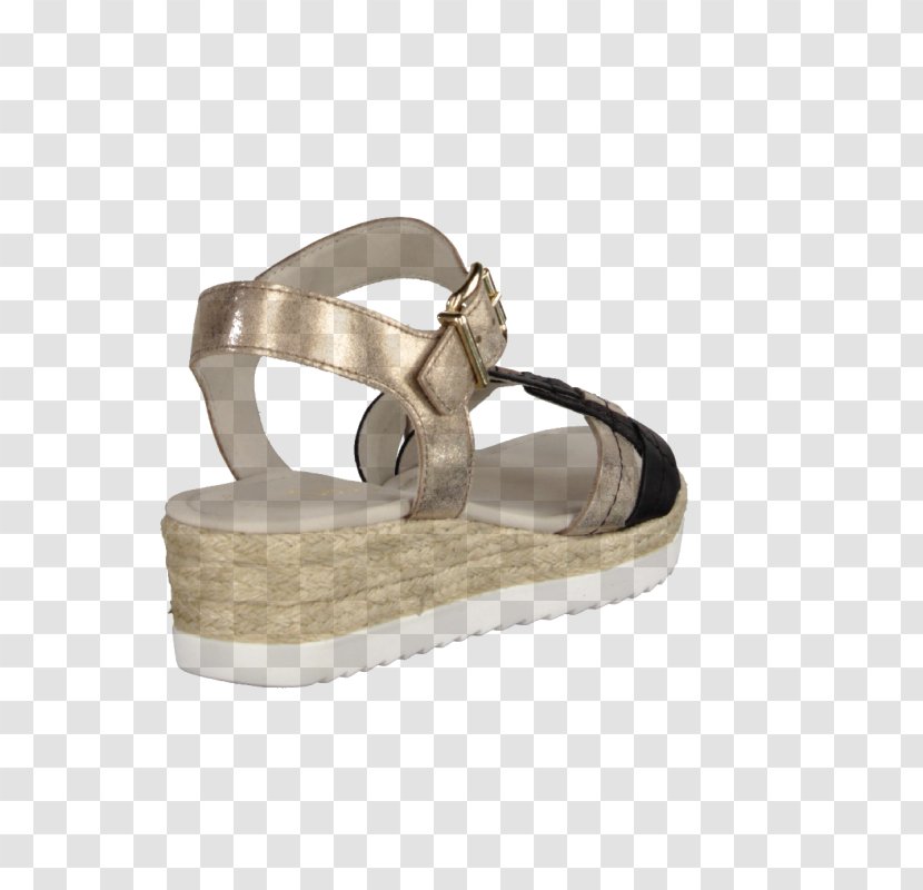 Sandal Beige Shoe - Slingback Transparent PNG