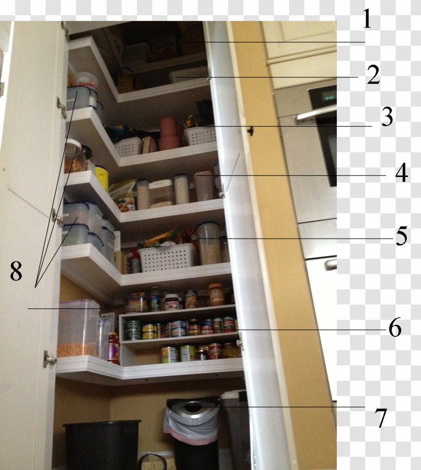 Shelf Window Bookcase Pantry Kitchen Transparent PNG