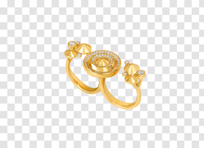 Earring Body Jewellery 01504 Brass - Upscale Jewelry Transparent PNG