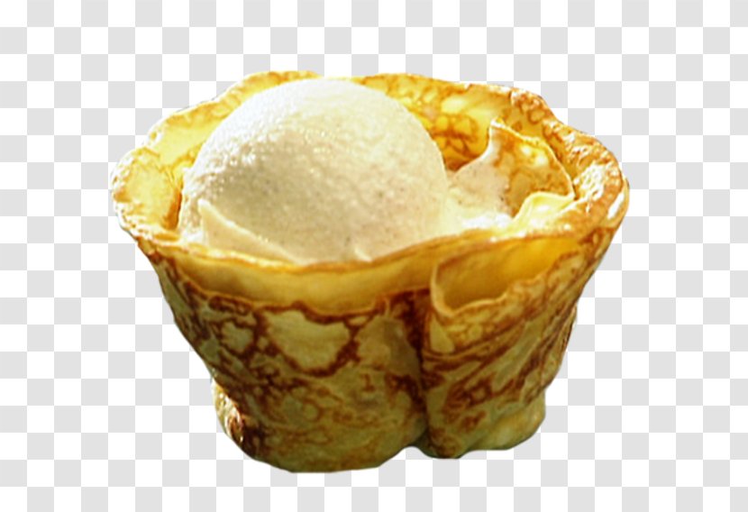 Ice Cream Crêpes Suzette Pancake Treacle Tart Transparent PNG