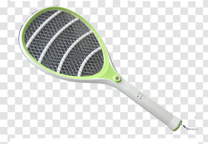 Mosquito Elektrische Fliegenklatsche Fly Electricity - Tennis Racket - Electric Grass Green Flies Shot Transparent PNG