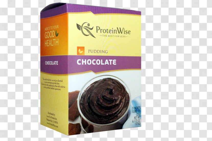Chocolate Pudding Cream Flavor - Diet Transparent PNG