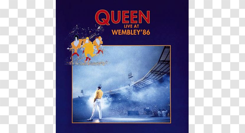 Wembley Stadium Live At '86 Magic Queen A Kind Of - Flower Transparent PNG