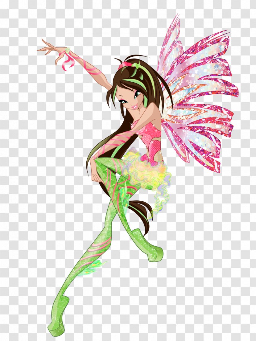 Politea Bloom The Trix Fairy Sirenix - Watercolor Transparent PNG