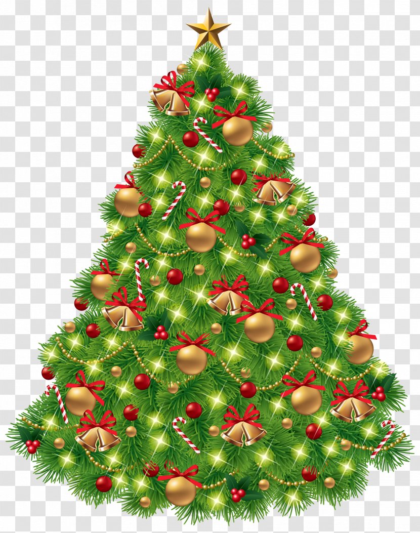 Christmas Tree Clip Art - Pine Transparent PNG