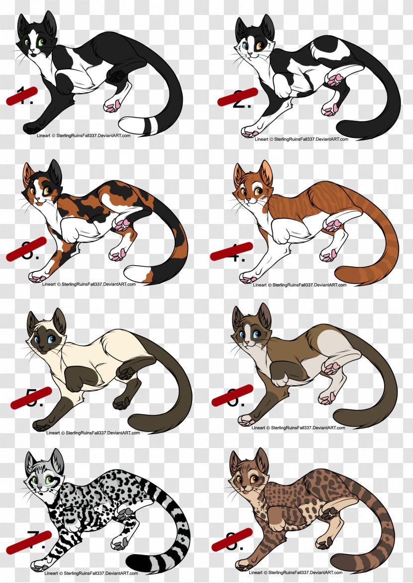 Cat Leash Character Clip Art - Big Cats Transparent PNG