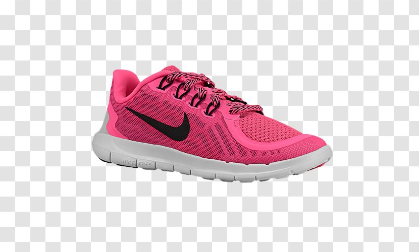 Nike Air Force Girls Free 5.0 Sports Shoes - Shoe Transparent PNG