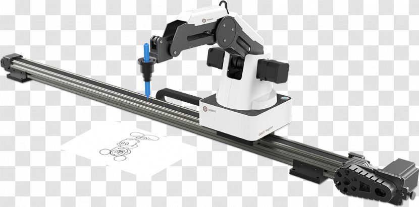 Robotic Arm Linear-motion Bearing Robotics Conveyor Belt - Robot Transparent PNG