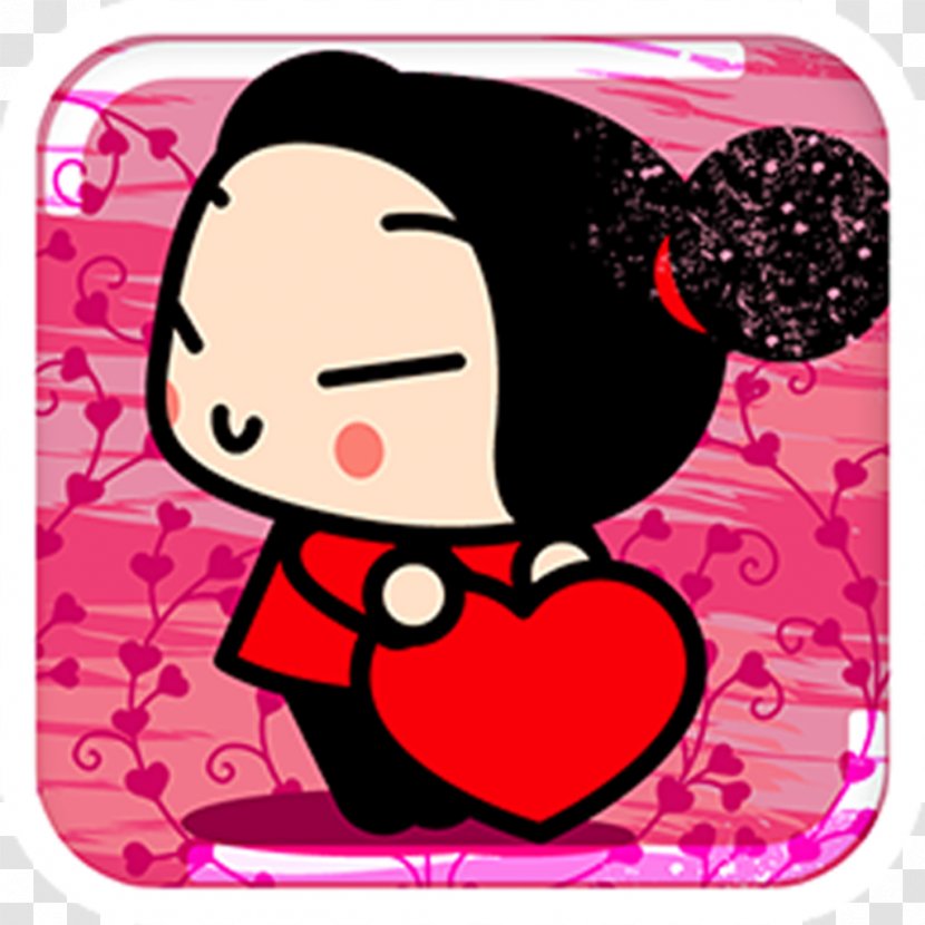 Pucca N' Friend Android Animated Film - Watercolor Transparent PNG