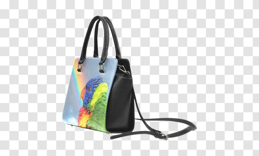Handbag Satchel Zipper Shoulder Strap - Artificial Leather - Lories And Lorikeets Transparent PNG