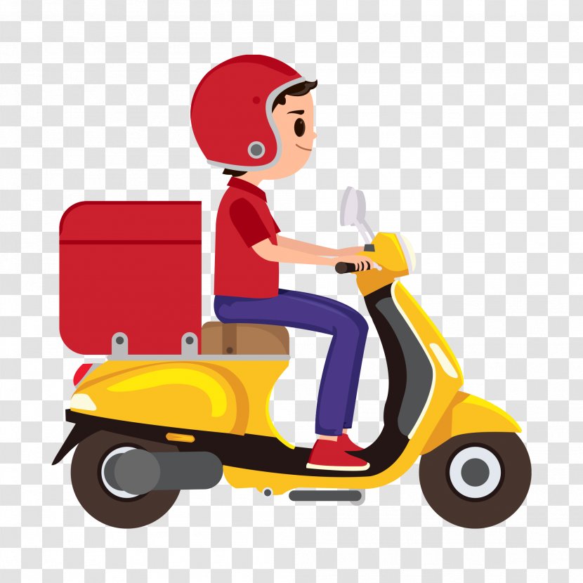 Food Delivery Clip Art Openclipart - Vehicle - Tv Transparent PNG