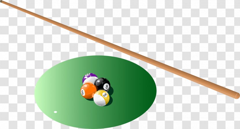 Eight-ball Billiard Ball Pool Cue Stick Illustration - Billiards Transparent PNG