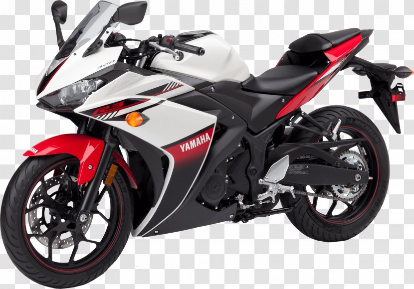 Yamaha YZF-R3 Motor Company Motorcycle Corporation Sport Bike - Automotive Exhaust - R3 Transparent PNG