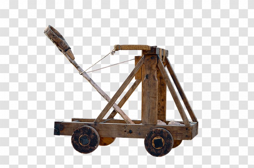 Catapult Weapon Middle Ages - Mode Of Transport - Leach Trench Transparent PNG
