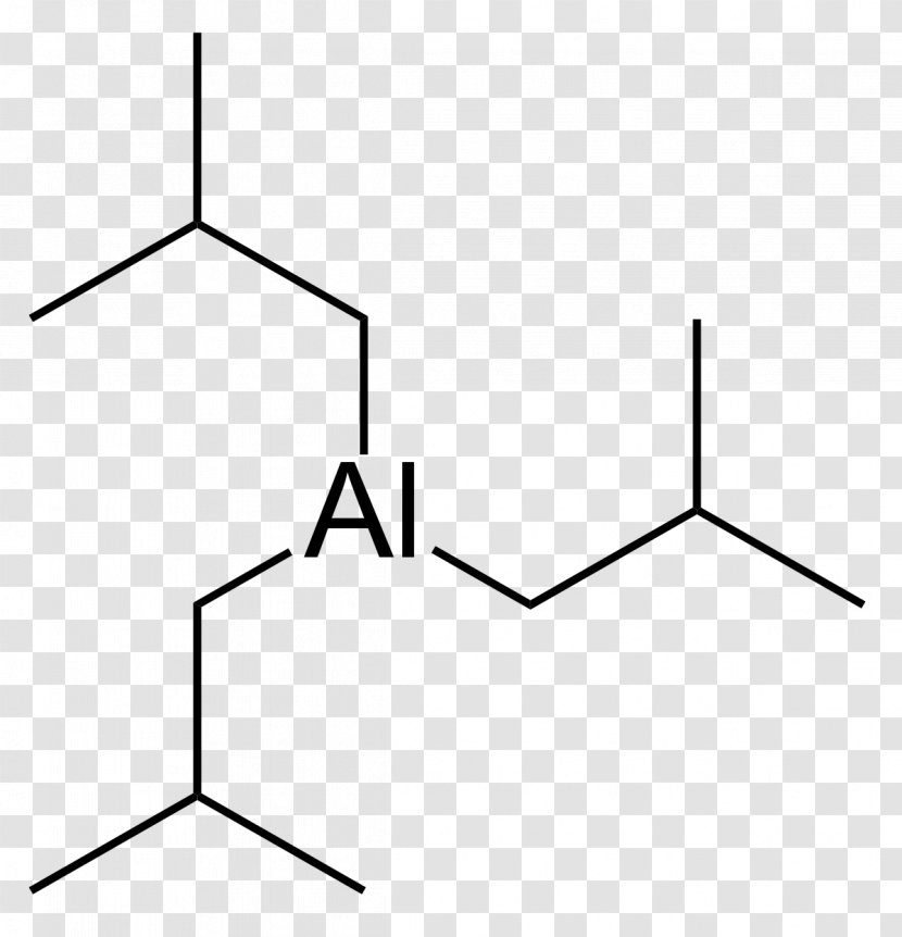 Triisobutylaluminium Butyl Group Chemistry Chemical Formula - Diagram - Alkene Transparent PNG