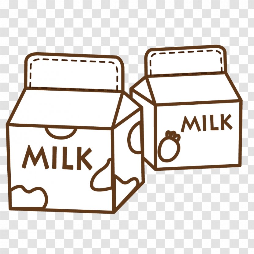 Packaging And Labeling Designer - Text - Vector Milk Box Transparent PNG