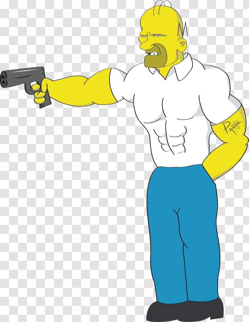 Homer Simpson Bart Grampa Maggie Lisa - Homero Transparent PNG