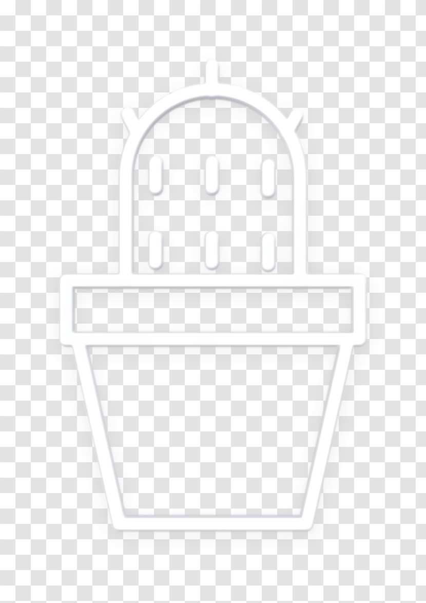 Interiors Icon Cactus Icon Transparent PNG