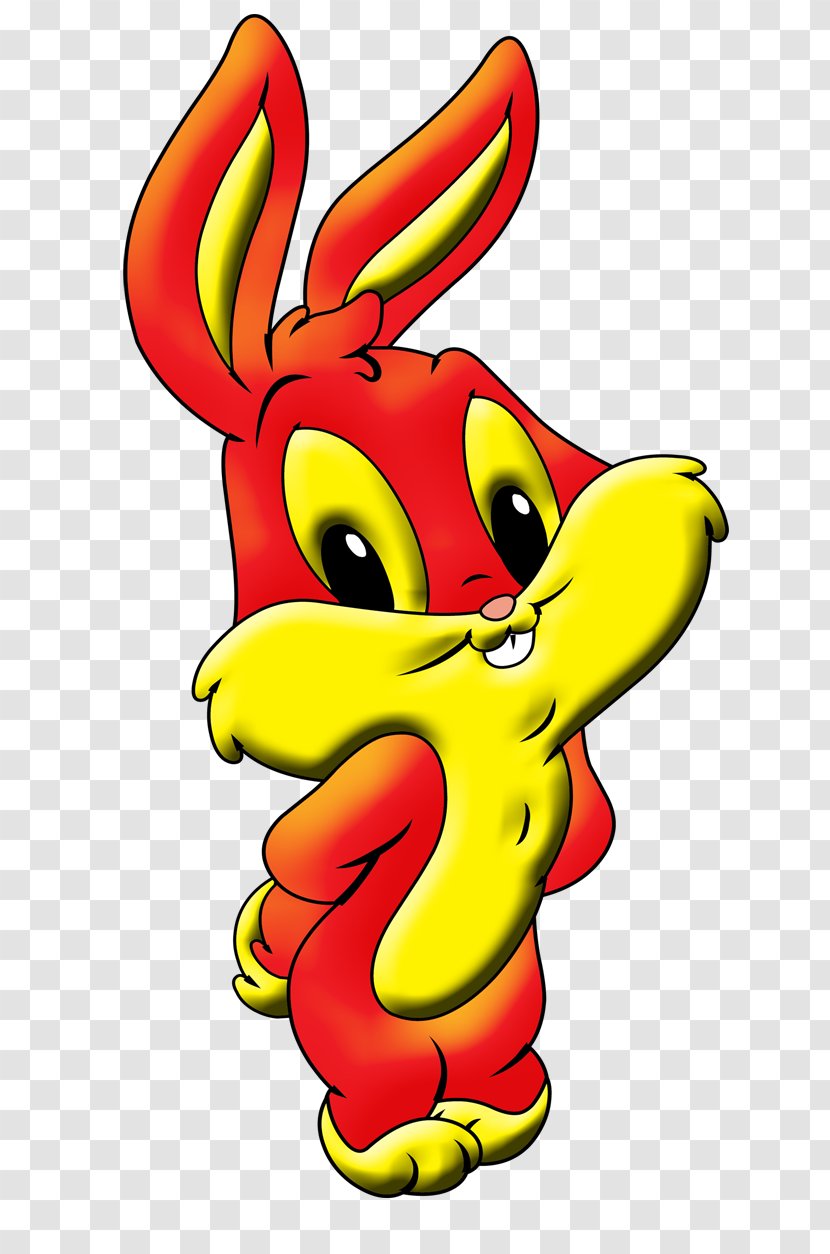 Animation Cartoon Clip Art - Yellow - Bunny Transparent PNG