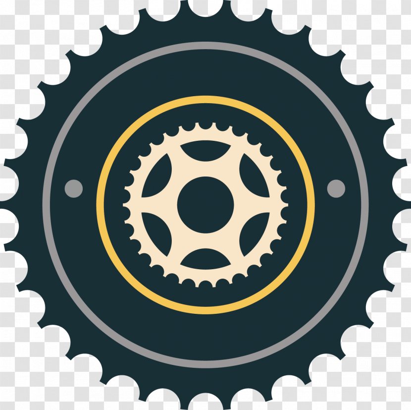 Crankset Single-speed Bicycle Mountain Bike Shimano - Gear Special Instructions Transparent PNG