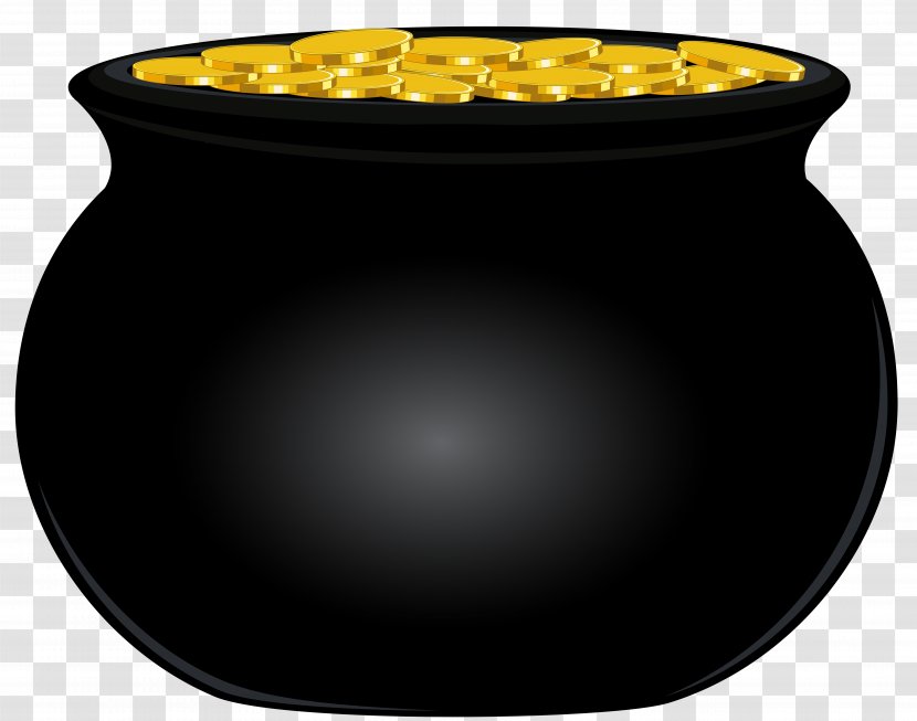 Gold Clip Art - Cooking Pot Transparent PNG
