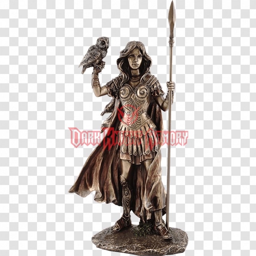 Athena Parthenos Statue Sculpture Greek Mythology - Goddess Transparent PNG