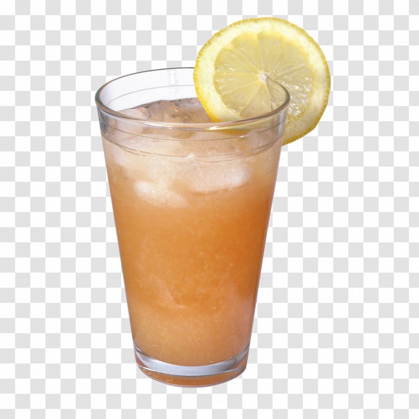 Bay Breeze Juice Cocktail Coffee Fuzzy Navel - Sex On The Beach - Lemon Ice Transparent PNG