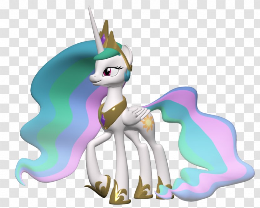 Princess Celestia Luna Pony Three-dimensional Space - Horse Like Mammal - Lovely Eyes Transparent PNG