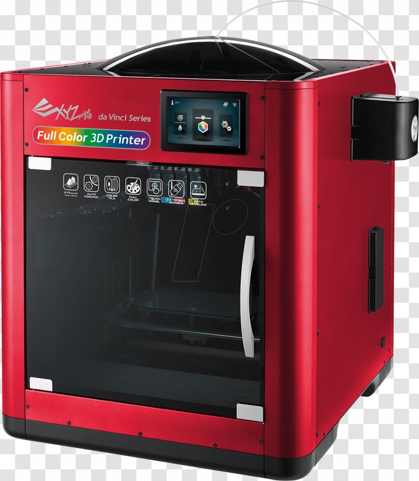 3D Printing XYZprinting Da Vinci Color Printer Printers 3FC1XXEU01B Colour - Machine Transparent PNG