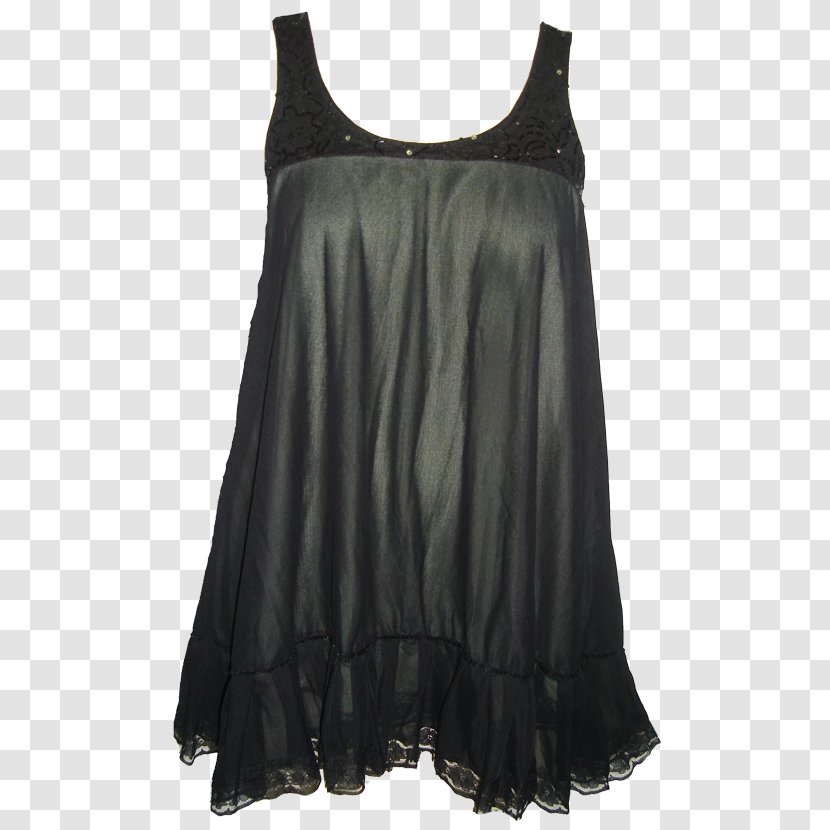 Vestido De Tul Dress Sleeve Black M Transparent PNG