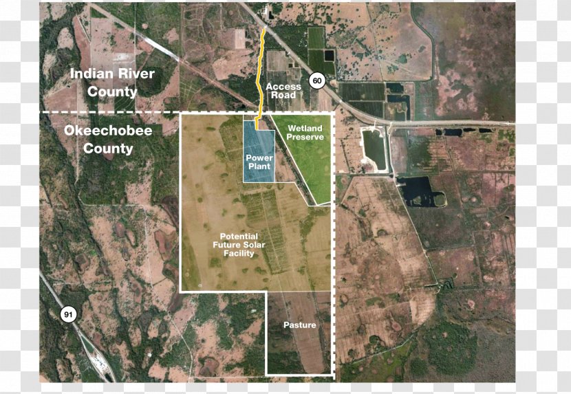 Okeechobee Martin Next Generation Solar Energy Center Florida Power & Light Renewable - County Transparent PNG