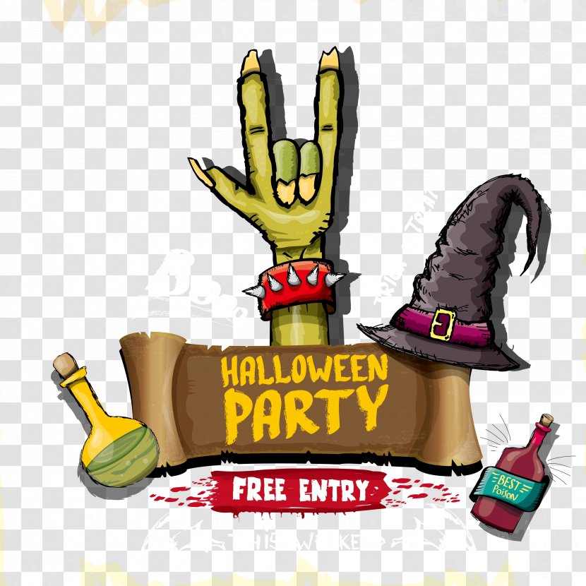 Halloween Adobe Illustrator - Pixel - Horror Hands Transparent PNG