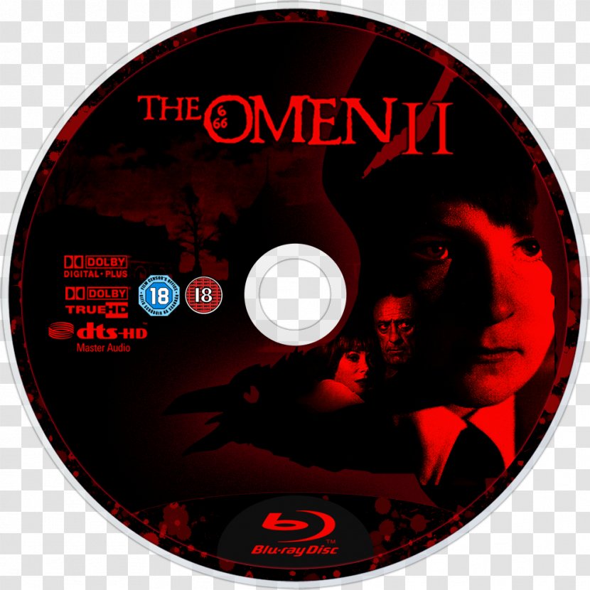 Blu-ray Disc Compact The Omen Box Set - Label - Import Transparent PNG