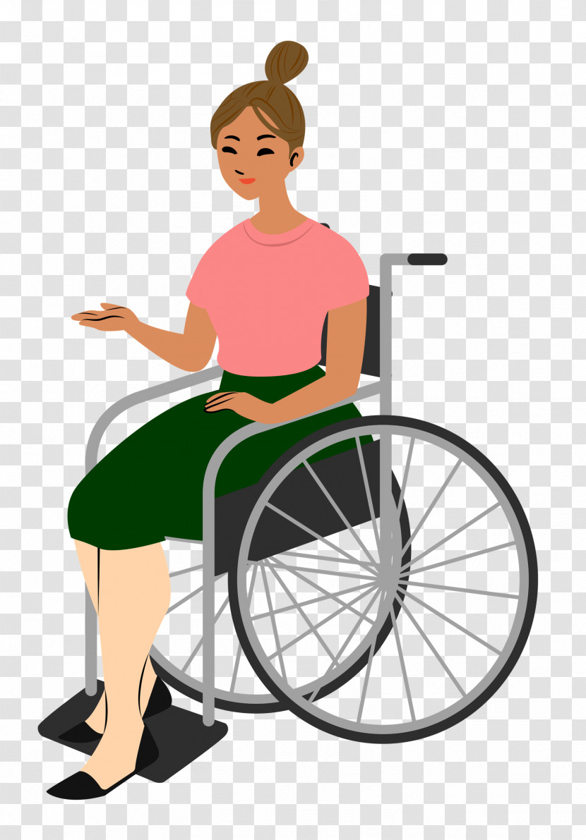 Sitting Wheelchair Transparent PNG